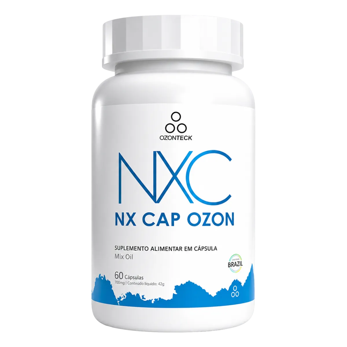 NX Cap Ozon Ozonteck com 60 cápsulas