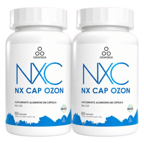 Kit com 2 NXCap Ozon Ozonizado 60 Cápsulas