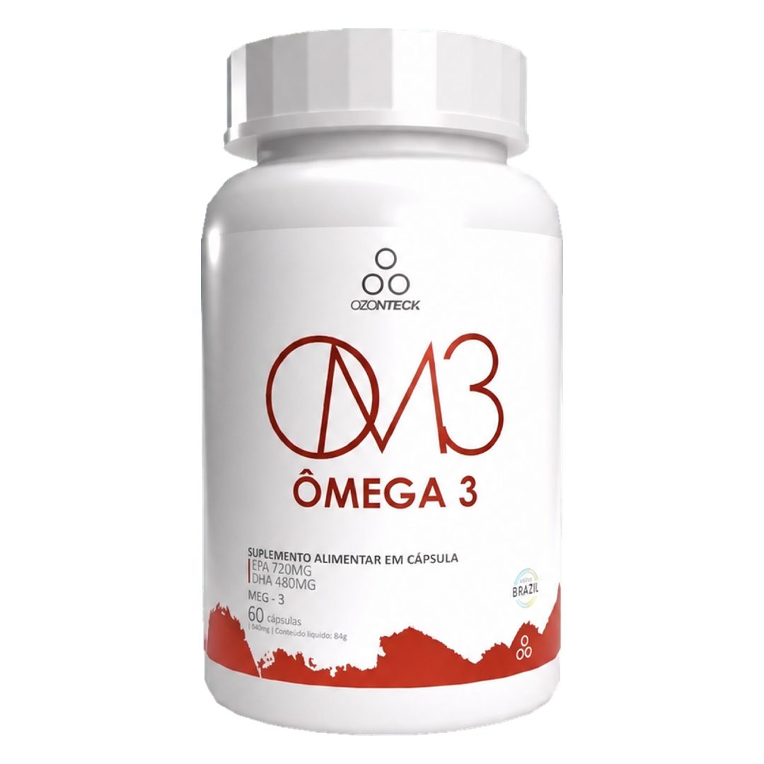 Ômega 3 Ozonizado Premium 60 Cápsulas
